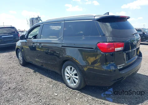 2015 Kia Sedona Lx из США, поврежденный, VIN KNDMB5C14F6063962